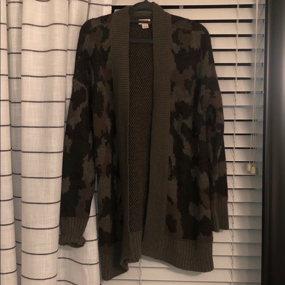Target | Sweaters | Camo Cardigan From 